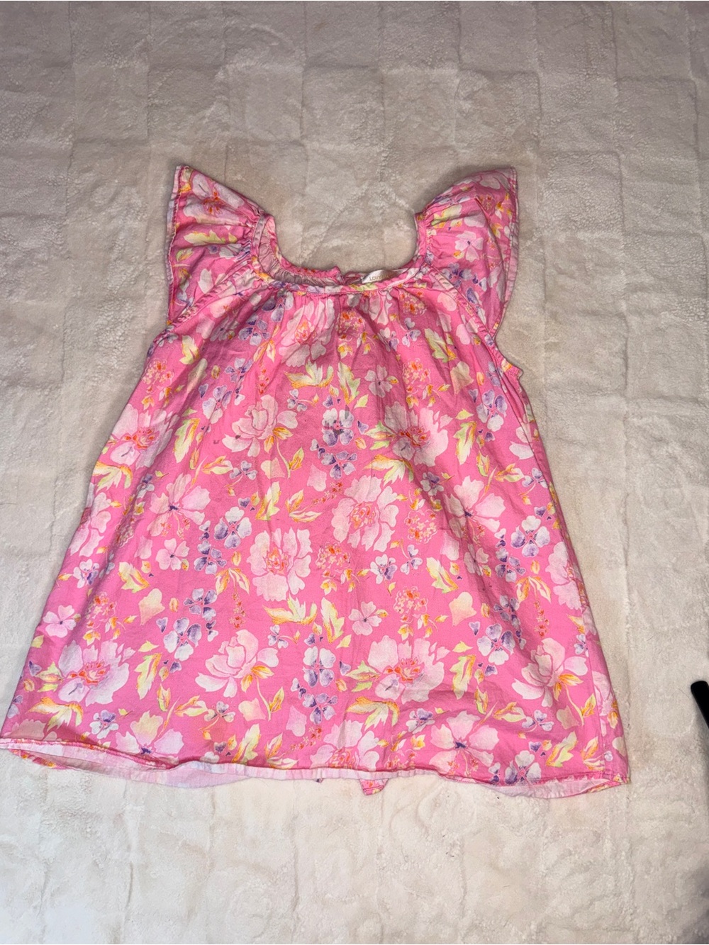 LoveShackFancy Lou Cotton Floral Dress  - lightweight 5/6